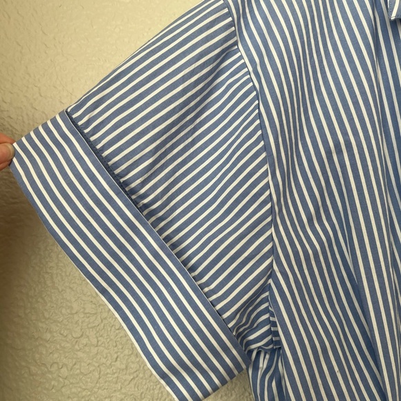 J Crew Organic Cotton Striped Shirt Dress, 8 - Picture 4 of 7